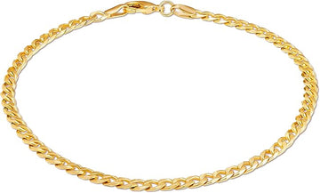 Flat curb chain Bracelet