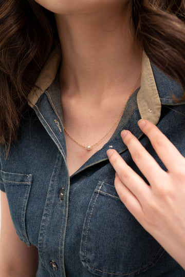 Faux Pearl Necklace