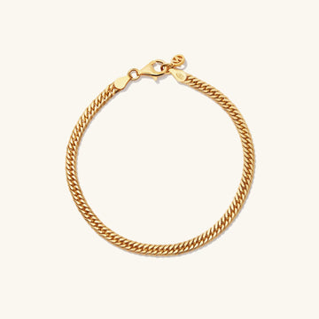 Double Curb Bracelet
