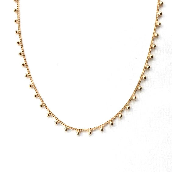 Leto platys ball chain anklet