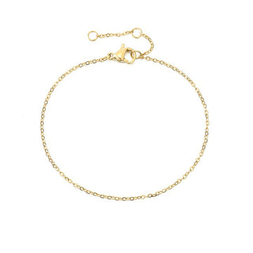 Dainty Gold Anklet